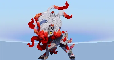 Hisuian Zoroark — Minecraft Build by LeonisBuilds