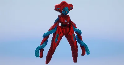 Deoxys — Minecraft Build by LeonisBuilds
