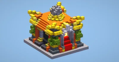 Clash of Clans Town Hall Level 16 — Minecraft Build by LeonisBuilds