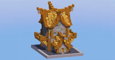 Oak Medieval House 10 — Minecraft Build by LeonisBuilds