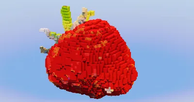 Raspberry Fruit — Minecraft Build by LeonisBuilds