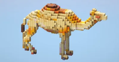 Dromedary small‎ — Minecraft Build by LeonisBuilds