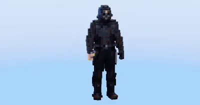 Bucky Barnes from Marvel — Minecraft Build by LeonisBuilds