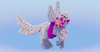 Palkia Original Form from Pokemon — Minecraft Build by LeonisBuilds
