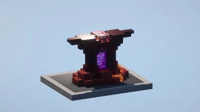 Lava Portal — Minecraft Build by LeonisBuilds