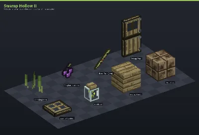 Swamp Hollow II Asset [Java + Bedrock + Blockbench] — Minecraft Resource Pack by ScorpionTeam