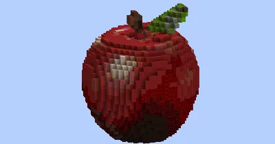 Apple — Minecraft Build by LeonisBuilds