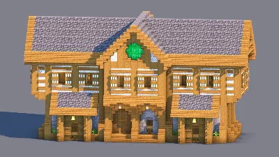 Medieval Trading Hall - Fully Decorated Interior | Download — Minecraft Build by RaekonBuilds
