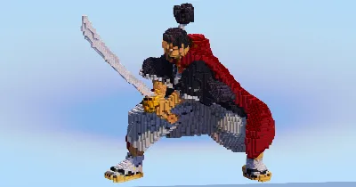 Atomic Samurai — Minecraft Build by LeonisBuilds
