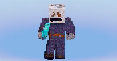 White Pumpkin from Minecraft Storymode — Minecraft Build by LeonisBuilds