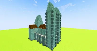 Gothic Church — Minecraft Build by NoobBuilder