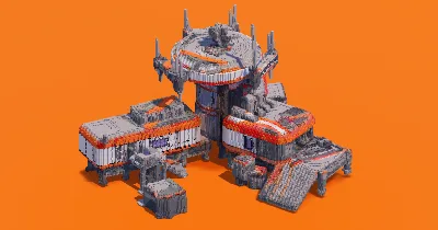 Snow Research Base — Minecraft Build by StarWarsCreations
