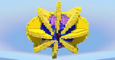 Cosmoem from Pokemon — Minecraft Build by LeonisBuilds