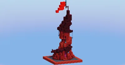 Nether Medieval Cottage — Minecraft Build by LeonisBuilds