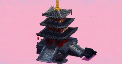 Red Pagoda — Minecraft Build by EasternRealms