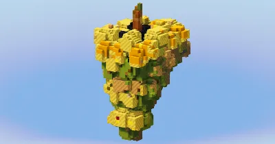 Green Grapes Fruit — Minecraft Build by LeonisBuilds