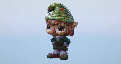 Little Christmas Elf — Minecraft Build by LeonisBuilds