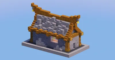 Stone Medieval House 12 — Minecraft Build by LeonisBuilds