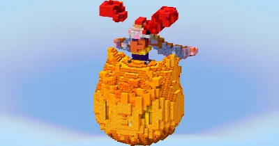 Gigantamax Cinderace from Pokemon — Minecraft Build by LeonisBuilds