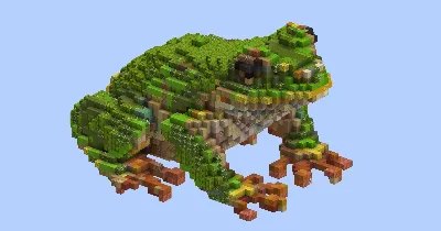 Frog Small‎ — Minecraft Build by LeonisBuilds