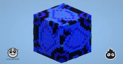 Blue Glazed Terracotta (Collab) — Minecraft Build by LeonisBuilds