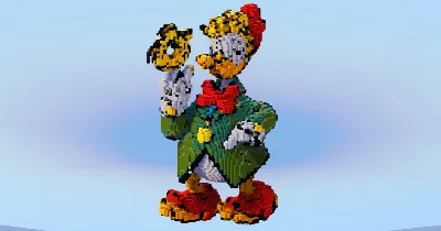 Gladstone Gander — Minecraft Build by LeonisBuilds