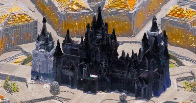 Gothic Castle — Minecraft Build by GothicCathedrals
