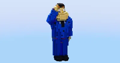 Stan from American Dad — Minecraft Build by LeonisBuilds
