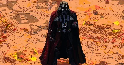 Darth Vader — Minecraft Build by StarWarsCreations