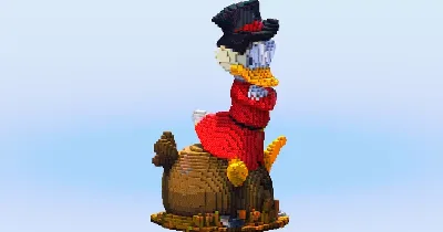 Scrooge McDuck — Minecraft Build by LeonisBuilds