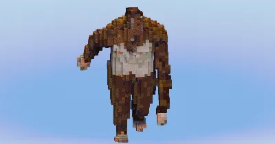 Beast Titan from Attack on Titan — Minecraft Build by LeonisBuilds