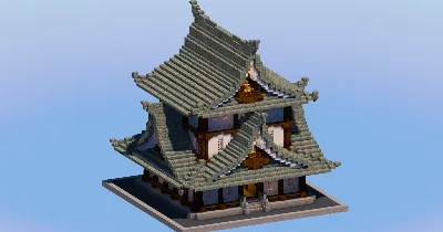 Japanese Temple Tuff Bricks — Minecraft Build by LeonisBuilds