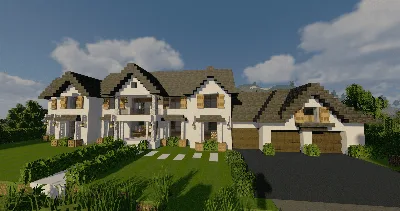 LA Mansion — Minecraft Build by ArchitectCraft