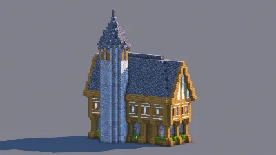 Medieval House – Fully Decorated Interior | Download — Minecraft Build by RaekonBuilds