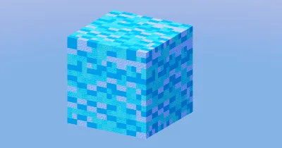 Light Blue Wool 16x16x16 Blocks — Minecraft Build by LeonisBuilds
