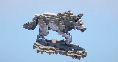 Wolf Small‎ — Minecraft Build by LeonisBuilds