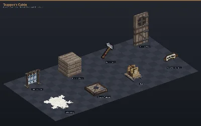 Trapper's Cabin Asset [Java + Bedrock + Blockbench] — Minecraft Resource Pack by ScorpionTeam