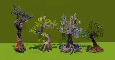 Trees Asset — Minecraft Build by VerdantBuilds