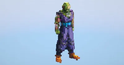 Piccolo from Dragon Ball — Minecraft Build by LeonisBuilds