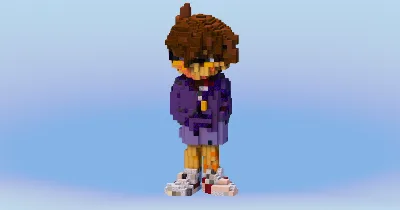 Detective Conan from Detective Conan — Minecraft Build by LeonisBuilds