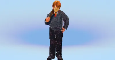 Ron Weasley — Minecraft Build by LeonisBuilds