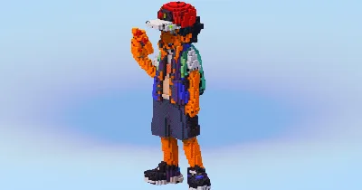 Ash Ketchum Journeys — Minecraft Build by LeonisBuilds