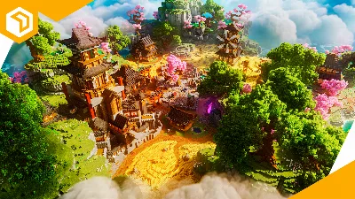 Empire of Kaizora — Minecraft Build by BlockyVerse