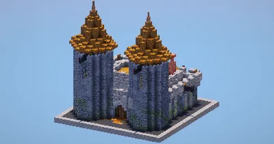 Small Castle — Minecraft Build by LeonisBuilds