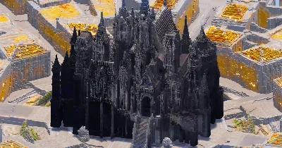 Fantasy Gothic Castle — Minecraft Build by GothicCathedrals