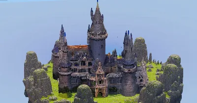 Minecraft White Castle — Minecraft Build by StrongholdStudios