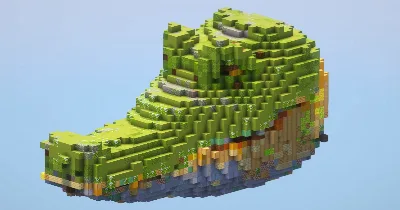 Crocodile‎ — Minecraft Build by LeonisBuilds