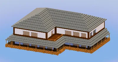 Minecraft Mansion Tuff Bricks — Minecraft Build by LeonisBuilds