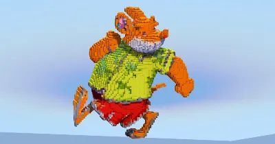 Trap Stilton from Geronimo Stilton — Minecraft Build by LeonisBuilds