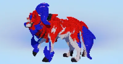 Zamazenta — Minecraft Build by LeonisBuilds